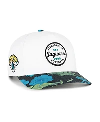 '47 Brand Men's White/Black Jacksonville Jaguars Beach Side Hitch Adjustable Hat