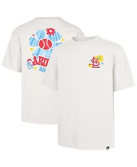 '47 Brand Men's Cream St. Louis Cardinals Flora Foundation T-Shirt