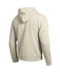 Champion Men's Oatmeal Boston Red Sox All Star Chenille Patch Hoodie