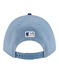 New Era Men's White/Light Blue Kansas City Royals Player Replica 9FORTY M-Crown Adjustable Hat