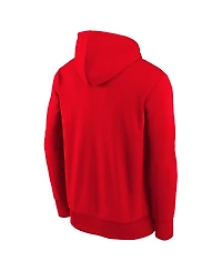 Nike Big Boys and Girls Red Cincinnati Reds Authentic Collection Therma-fit Hoodie