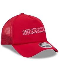 New Era Men's Red Cleveland Guardians 2026 Batting Practice Alternate Apex 9FORTY Adjustable Hat