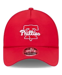 New Era Men's Red Philadelphia Phillies 2026 Batting Practice Alternate Apex 9FORTY Adjustable Hat