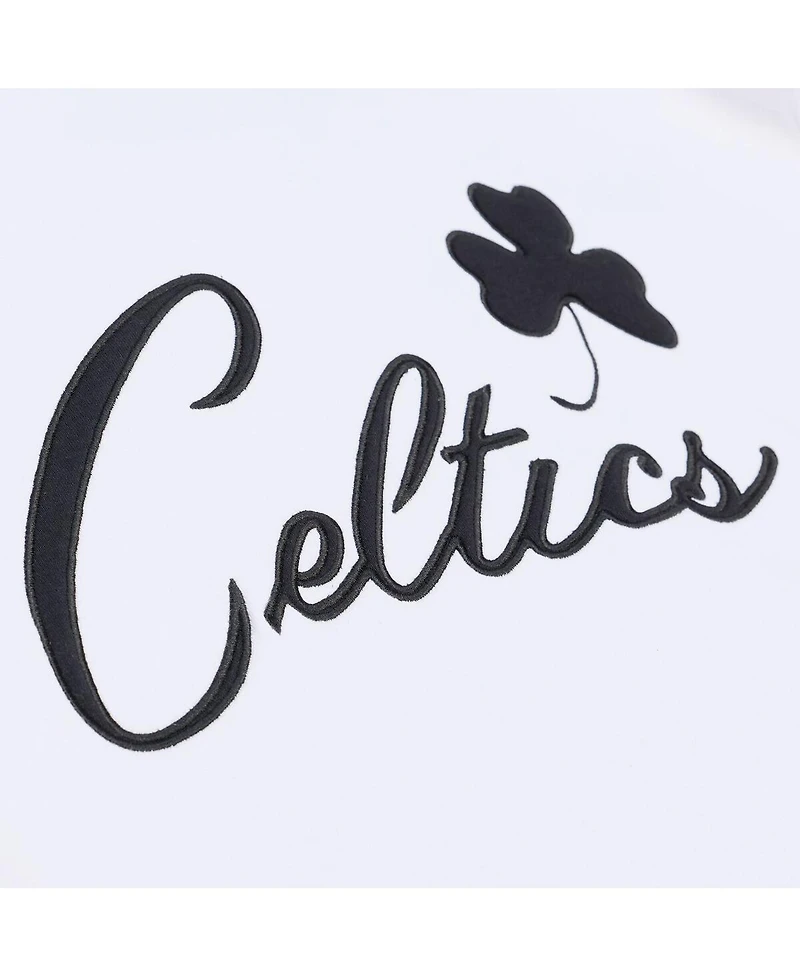 Mitchell & Ness Men's White Boston Celtics Arctic Fleece Sweatshirt