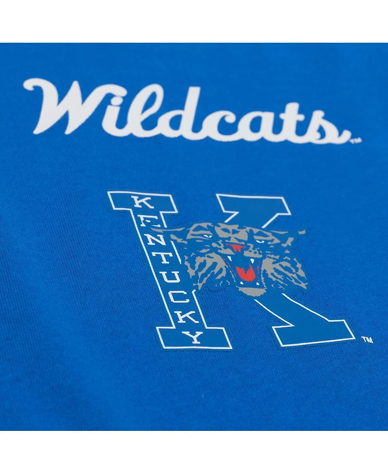 Mitchell & Ness Men's Royal Kentucky Wildcats Double Clutch Premium T-Shirt