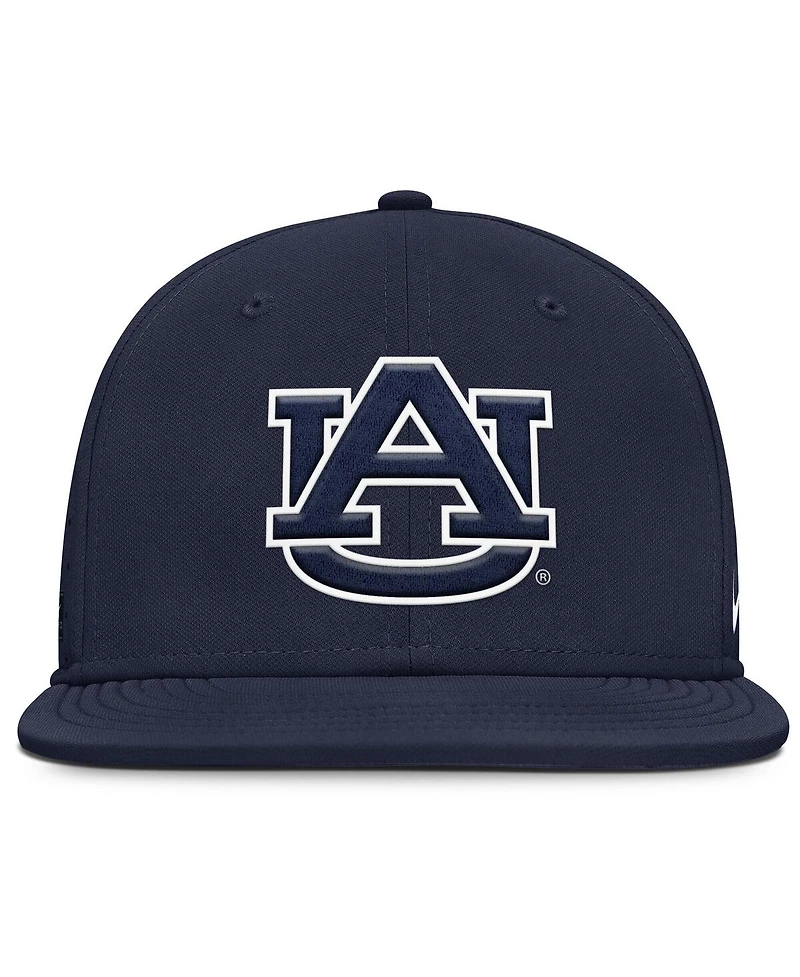 Nike Men's Navy Auburn Tigers Dugout True Dri-fit Fitted Hat