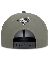Nike Men's Olive Toronto Blue Jays Pro Dri-fit Snapback Hat