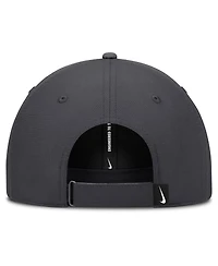 Nike Men's Anthracite Atlanta Braves Club Dri-fit Adjustable Hat