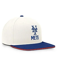 Nike Men's Cream/Royal New York Mets Cooperstown Pro Dri-fit Snapback Hat