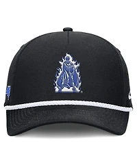 Nike Men's and Women's Black Duke Blue Devils 2026 Basketball Refresh 5-Panel Rope Rise Hat