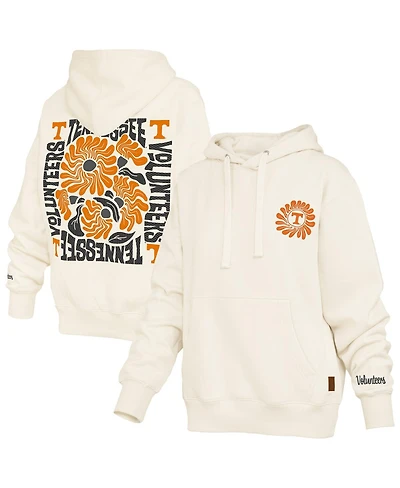 Pressbox Women's Cream Tennessee Volunteers Elena Janise Hoodie