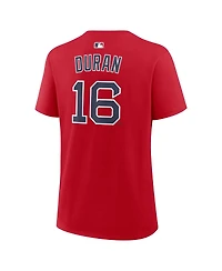 Nike Women's Jarren Duran Red Boston Sox Name Number T-Shirt