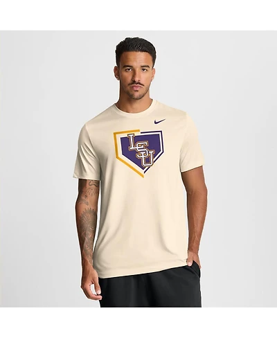 Nike Men's Natural Lsu Tigers Primetime Baseball Icon Legend Dri-fit T-Shirt