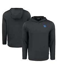 Cutter & Buck Men's Black Kentucky Wildcats Coastline Epic Comfort Long Sleeve Hoodie T-Shirt