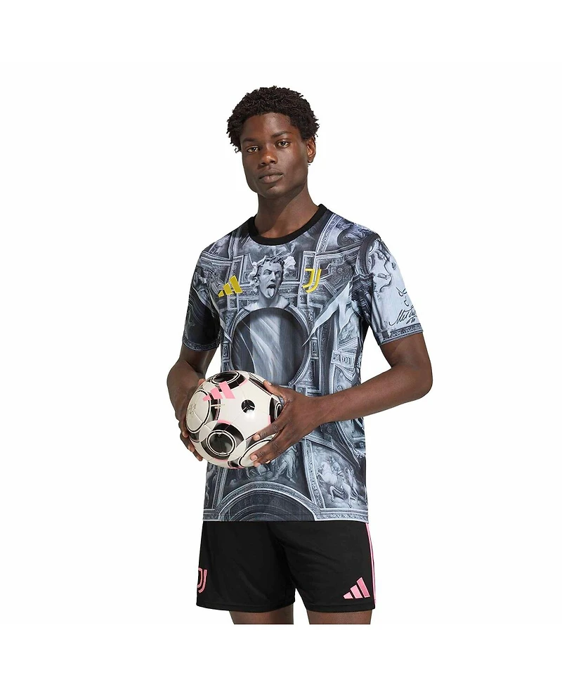 Adidas Men's Black Juventus 2025/26 Pre-Match Training Jersey