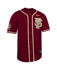 Nike Big Boys and Girls Garnet Florida State Seminoles Limited Baseball Jersey