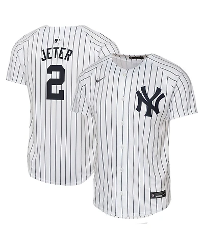 Nike Big Boys and Girls Derek Jeter White New York Yankees Home Game Jersey