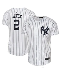 Nike Big Boys and Girls Derek Jeter White New York Yankees Home Game Jersey