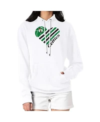 G-iii 4Her by Carl Banks Women's Boston Celtics Heart Pullover Hoodie