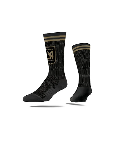 Strideline Men's and Women's Lafc Jersey Hook Premium Crew Socks
