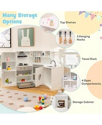 Hongee Foldable Poker Table with 8 Cup Holders