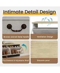 Rainsken Shoe Storage Bench