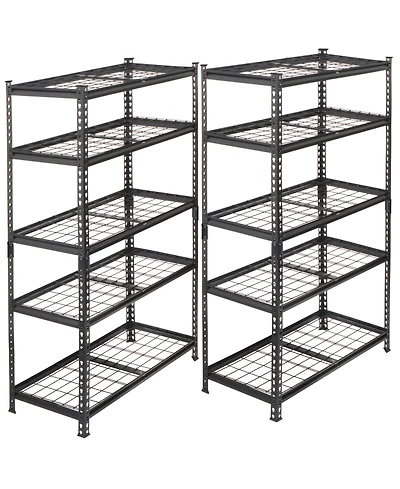 Rainsken 2-Piece 5-Tier Storage Shelves