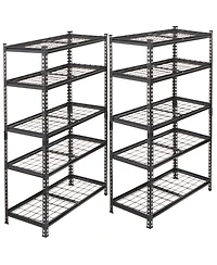 Rainsken 2-Piece 5-Tier Storage Shelves