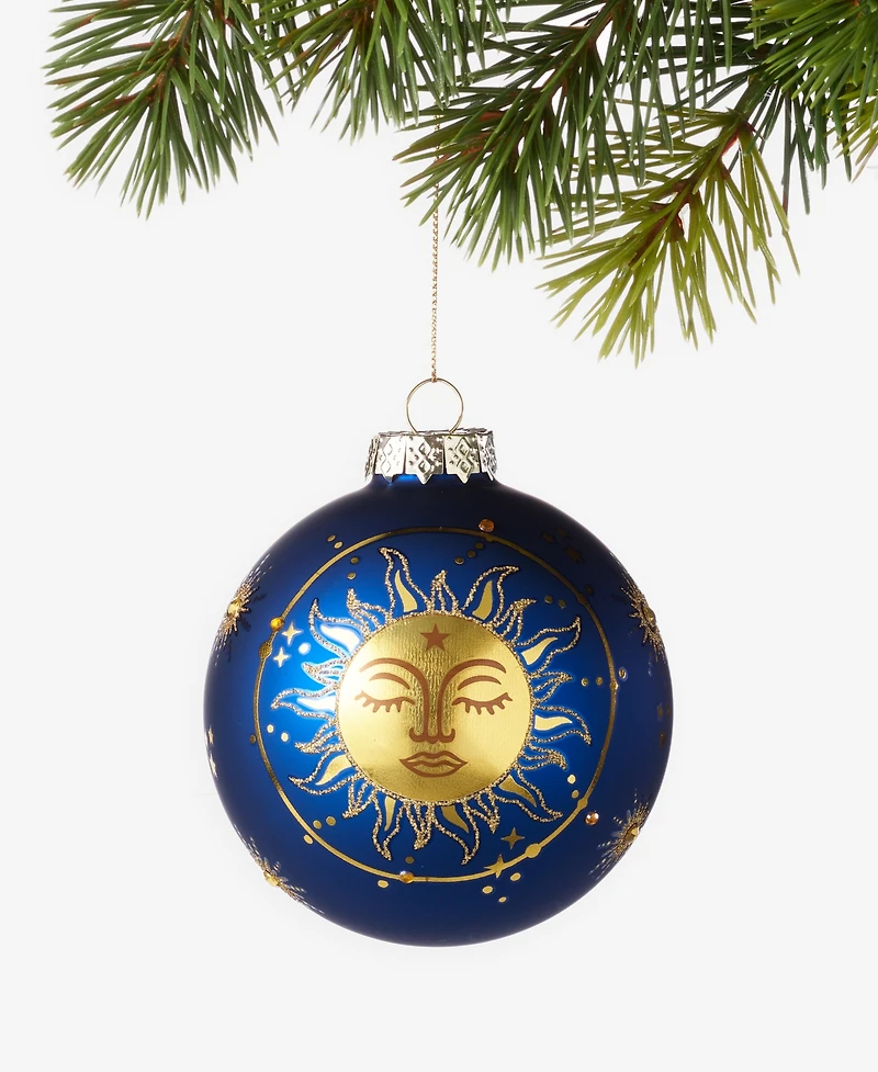 Holiday Lane Celestial Gems Sun Ball Ornament, Macy's Exclusive