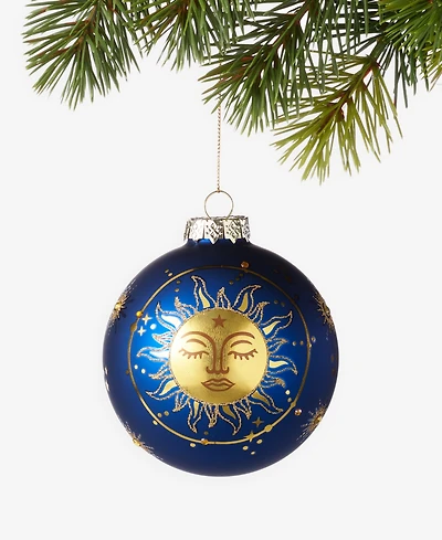 Holiday Lane Celestial Gems Sun Ball Ornament, Macy's Exclusive