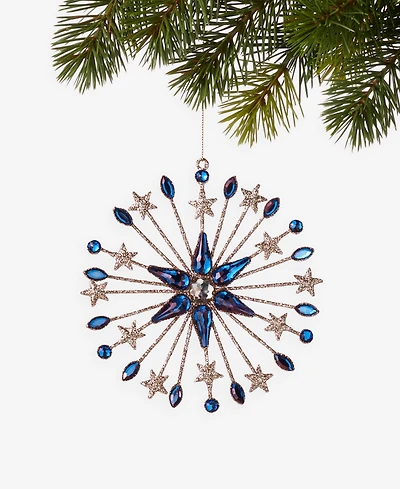 Holiday Lane Celestial Gems Snowflake Ornament, Macy's Exclusive