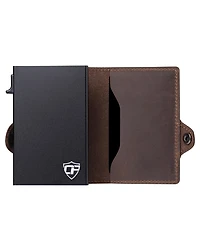 Conceal Plus Men's Wallet for Men, Pop Up Credit Card Holder - Rfid Blocking, Slim Minimalist Case Lifetime Warranty
