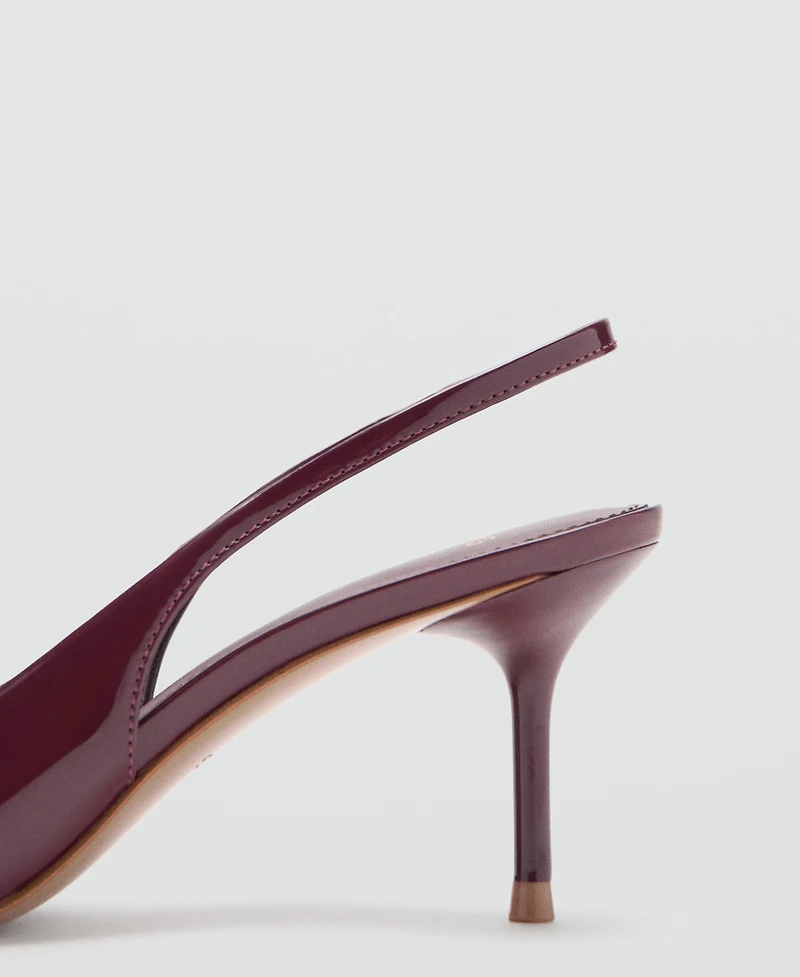 Mango Women's Patent Heeled Shoes