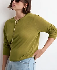 Mango Women's Long-Sleeve Knitted Sweater