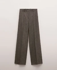 Mango Women's Flecked Suit Pants