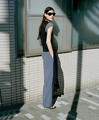 Mango Women's Straight Wool Suit Pants