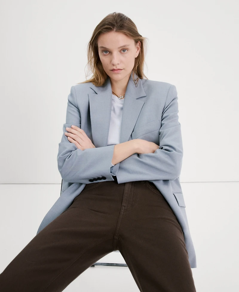 Mango Women's Matilda Medium-Rise Straight-Fit Jeans