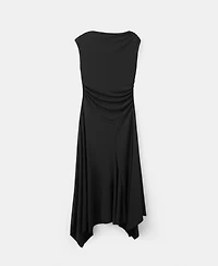 Mango Women's Asymmetrical Flared Dress