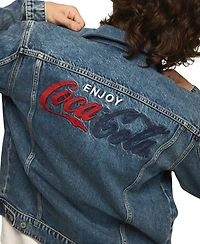 Lucky Brand Men's Coca Cola Denim Trucker Jacket