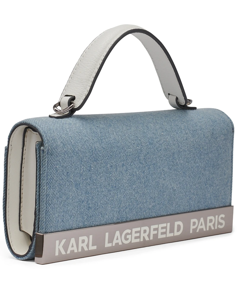 Karl Lagerfeld Paris Jacqueline Small Wallet Crossbody Handbag