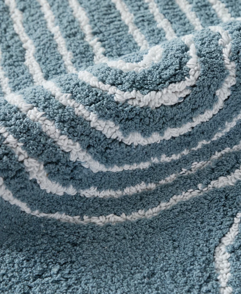 ienjoy Home Modern Cotton Bath Mat, 34" x 21"