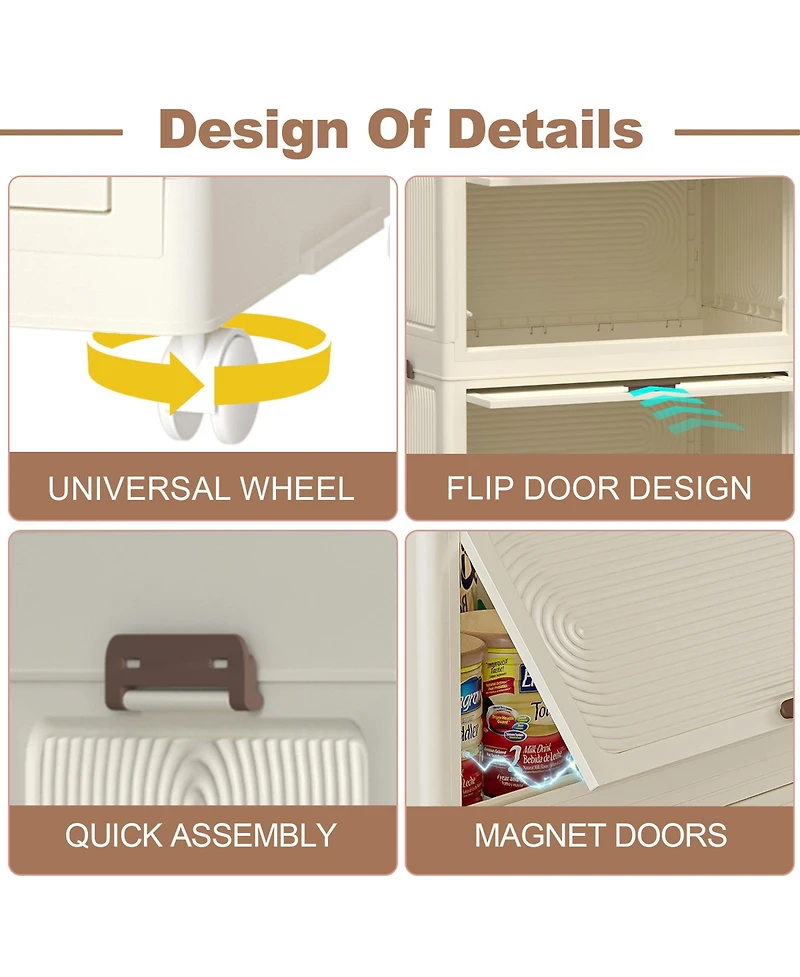Rainsken Portable Wardrobe Closet