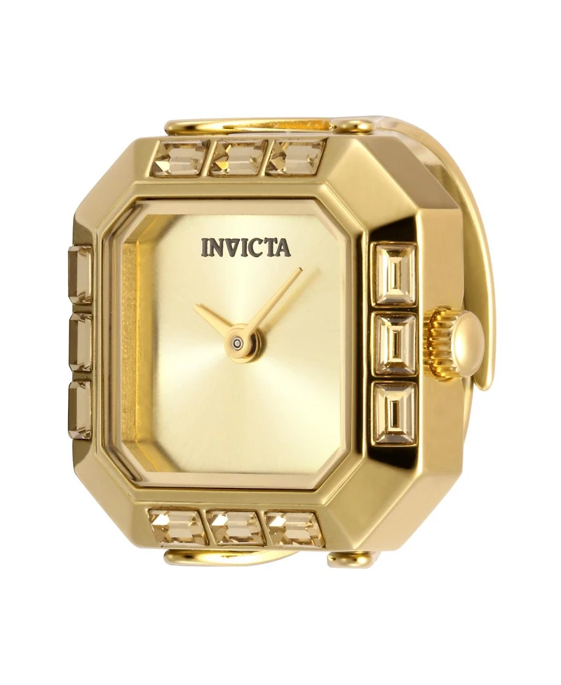 Invicta Women's 49585 Mini Quartz Dial Ring Watch