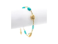 Rivka Friedman 18K Gold Plated Bead Bracelet
