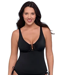 S3 Apparel Women's Supportive U-Wire Tankini Swimsuit Top