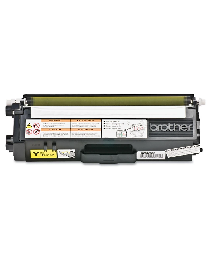 Brother TN315 High Yield Yellow Toner Cartridge, Upto 3500 Page Yields