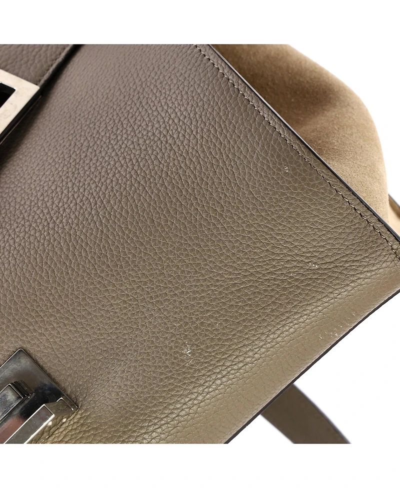 Pre-Owned Celine Small Trapeze Bag Leather