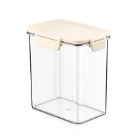 Sorbus 1800ml/63.49oz Clear Stackable Airtight Food Storage Container for Pantry, Rice, Pasta, Cereal and More