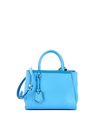 Pre-Owned Fendi Petite 2Jours Bag Leather