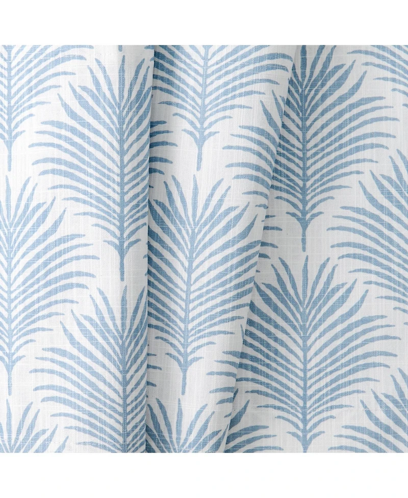 Ellis Curtain Palmetto Cotton Tailored Rod Pocket Valance